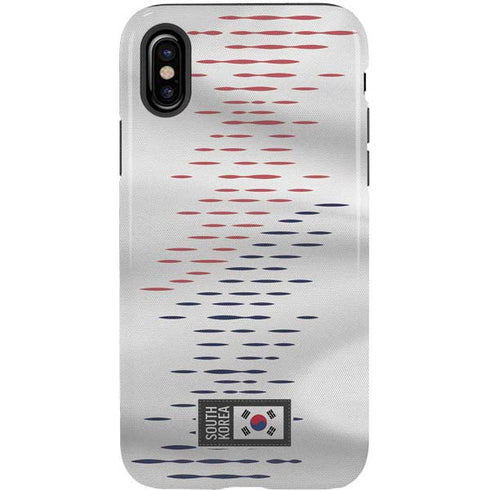 South Korea Soccer Flag iPhone XS Pro Case